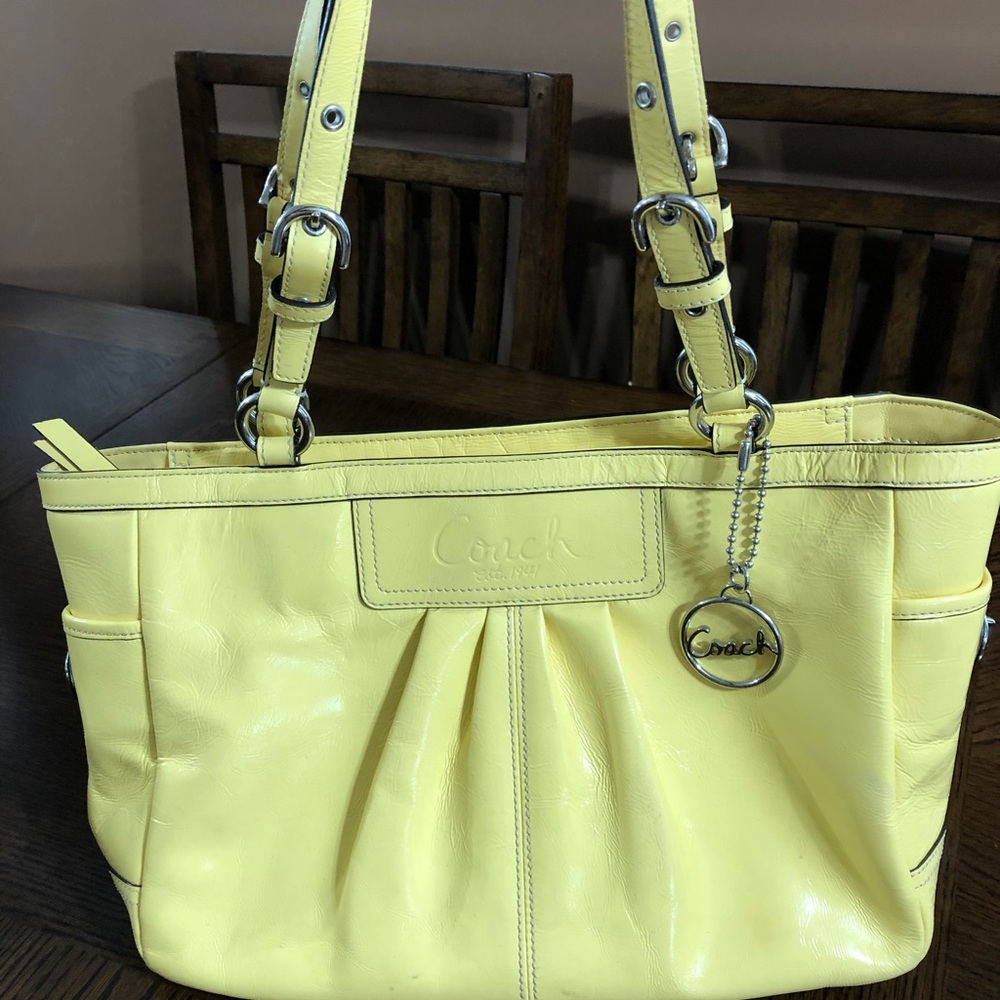 YELLOW COACH PURSE